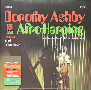 Dorothy Ashby : Afro-Harping (LP, Album, RE + LP + Dlx, RM)