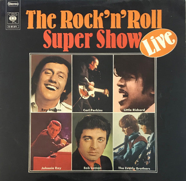 Various : The Rock 'N' Roll Super Show Live (2xLP, Comp)