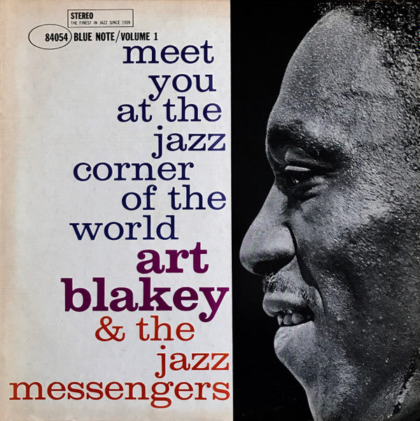 Art Blakey & The Jazz Messengers : Meet You At The Jazz Corner Of The World (Volume 1) (LP, RE)