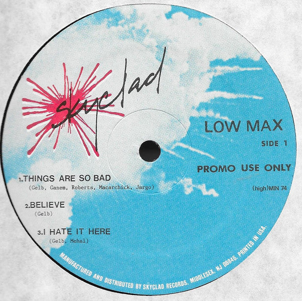Low Max : Low Max (12", MiniAlbum, Promo)