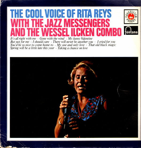 Rita Reys with Art Blakey & The Jazz Messengers and The Wessel Ilcken Combo : The Cool Voice Of Rita Reys (LP, Mono, RE)