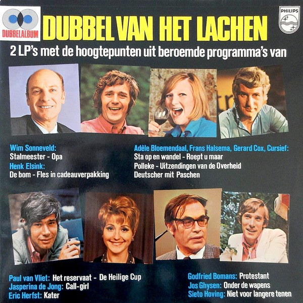 Various : Dubbel Van Het Lachen (2xLP, Comp)