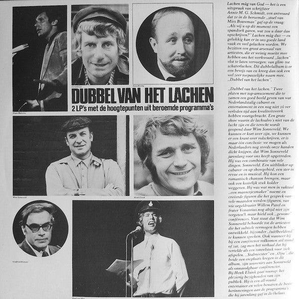 Various : Dubbel Van Het Lachen (2xLP, Comp)