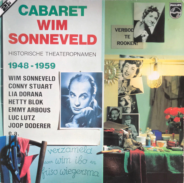 Cabaret Wim Sonneveld : Historische Theateropnamen 1948 - 1959 (2xLP, Album)