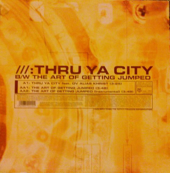 De La Soul : Thru Ya City (12", Single)