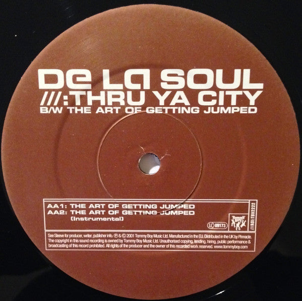 De La Soul : Thru Ya City (12", Single)
