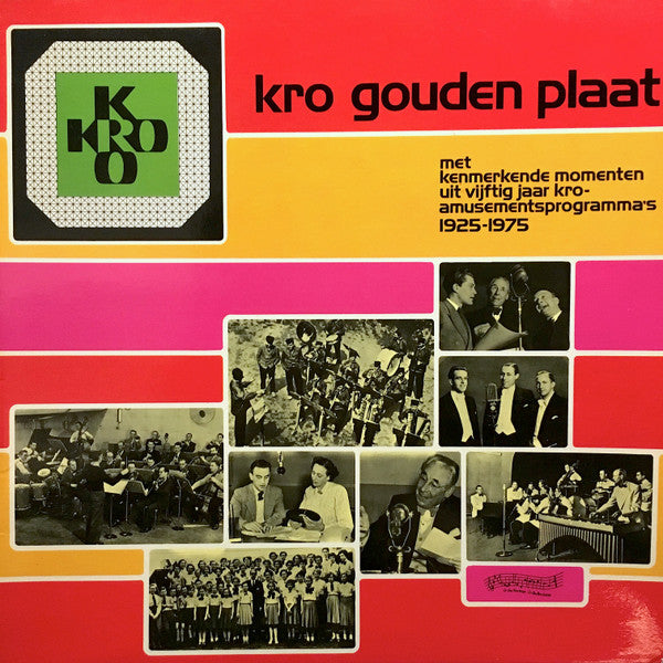 Various : KRO Gouden Plaat (LP, Comp, Mono)