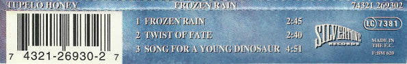Tupelo Honey : Frozen Rain (CD, Single)