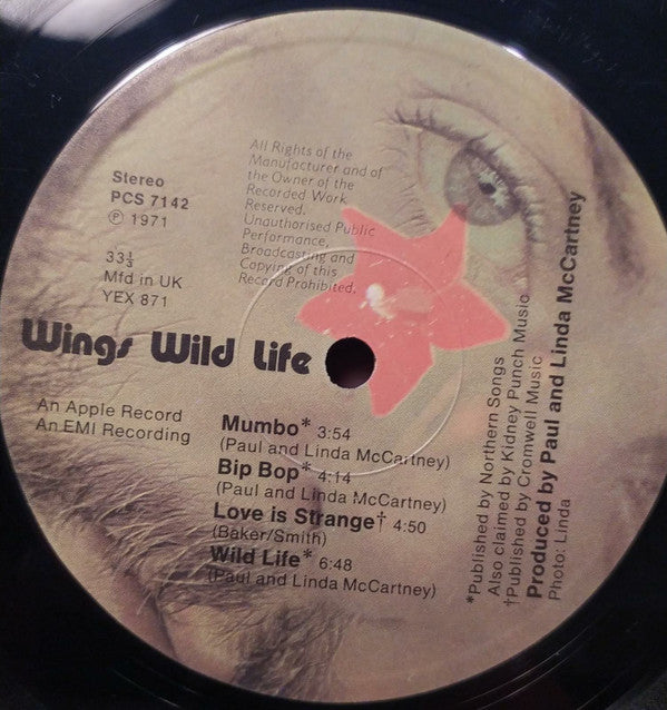 Wings (2) : Wild Life (LP, Album)