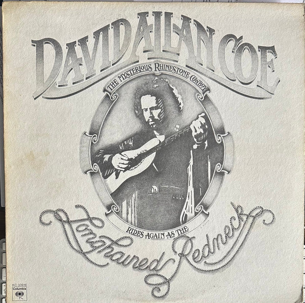 David Allan Coe : Longhaired Redneck (LP, Album)