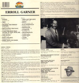 Erroll Garner : Erroll Garner (LP, Comp)