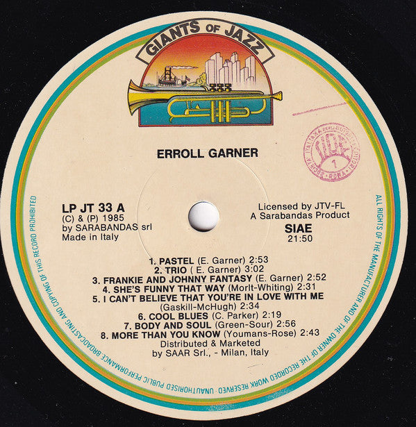 Erroll Garner : Erroll Garner (LP, Comp)