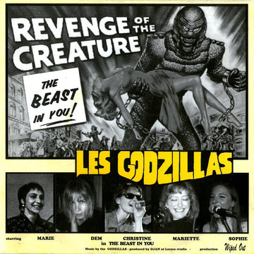 The Godzillas : The Beast In You (7")