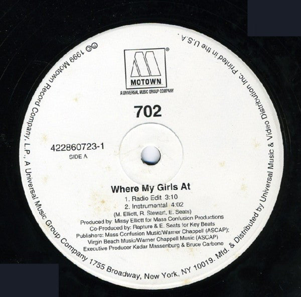 702 : Where My Girls At? (12")