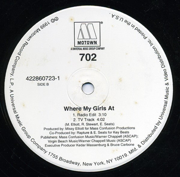 702 : Where My Girls At? (12")