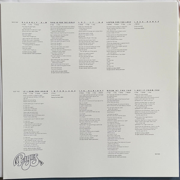 Pages (2) : Pages (LP, Album, blu)