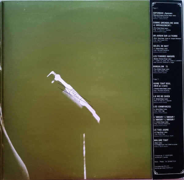 Serge Lama : Superman (LP, Album, RE, Gat)