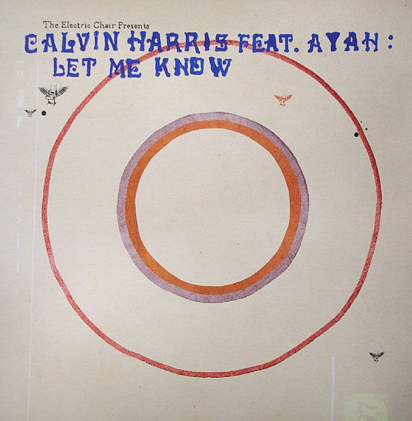 Calvin Harris Feat. Ayah Marar : Let Me Know (12")