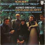 Schubert* - Alfred Brendel, Members Of The Cleveland Quartet, James Van Demark* : Piano Quintet, Op. 114 "Trout" (LP)