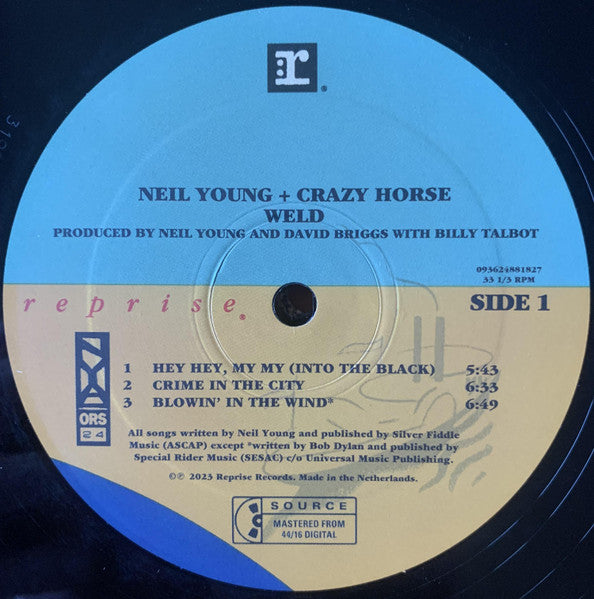 Neil Young & Crazy Horse : Weld (3xLP, Album, RE)