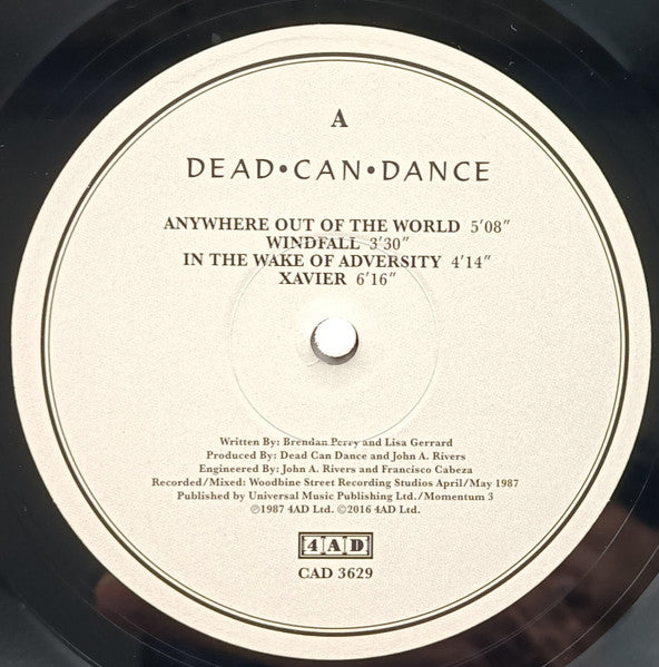 Dead Can Dance : Within The Realm Of A Dying Sun (LP, Album, RE, RM, RP)