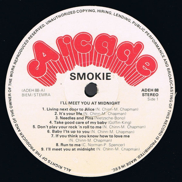 Smokie : I'll Meet You At Midnight - The Very Best Of Smokie (LP, Comp)