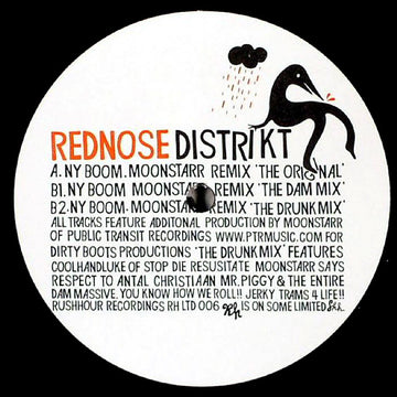 Rednose Distrikt : NY Boom (Moonstarr Remix) (12")