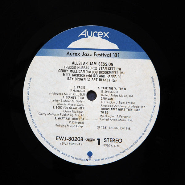 Various : Aurex Jazz Festival '81: AllStar Jam Session (LP, Album)