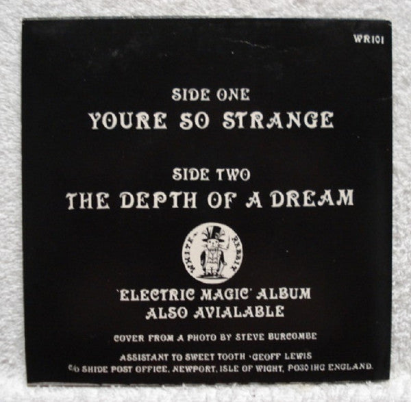 Sweet Tooth (4) : You're So Strange (7")
