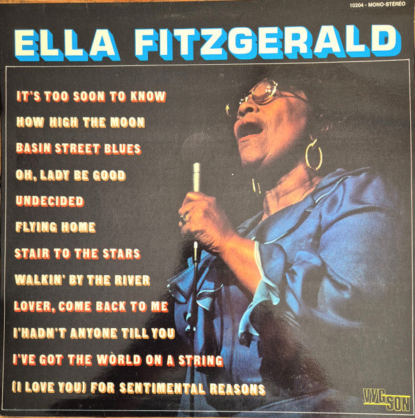 Ella Fitzgerald : Ella Fitzgerald (LP, Comp)