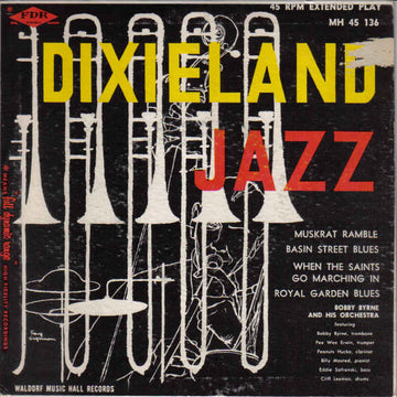 Bobby Byrne And His Orchestra : Dixieland Jazz (10", Mono)