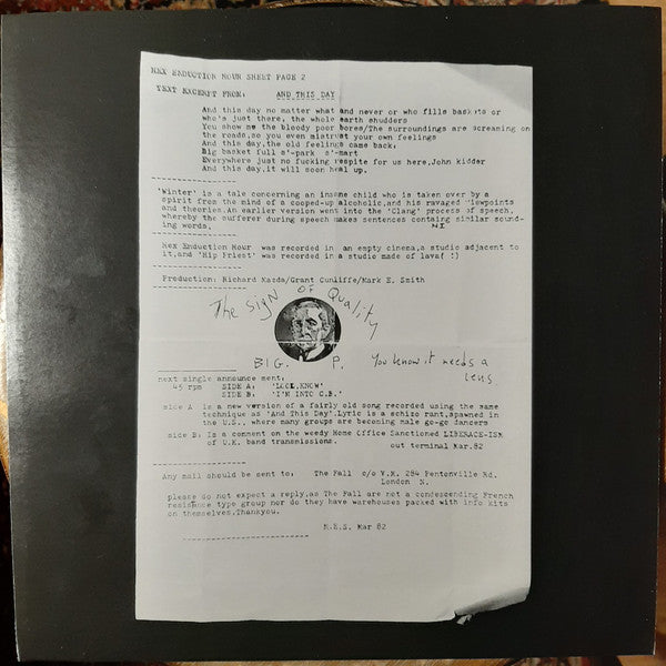 The Fall : Hex Enduction Hour (2xLP, Album, RE)