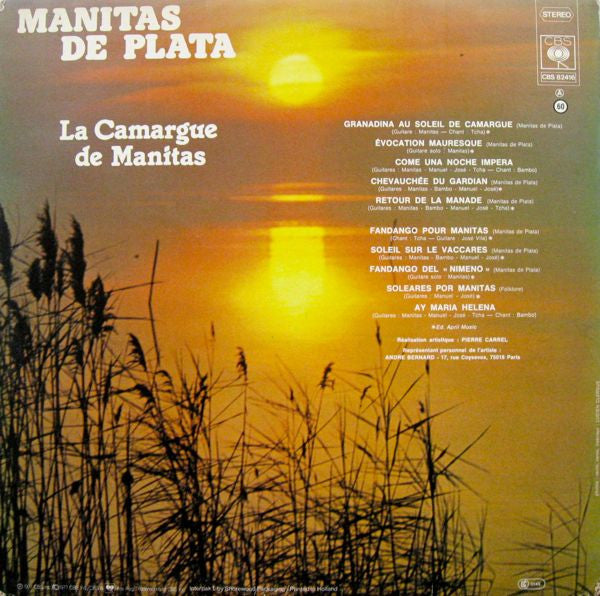 Manitas De Plata : La Camargue De Manitas (LP, Album)