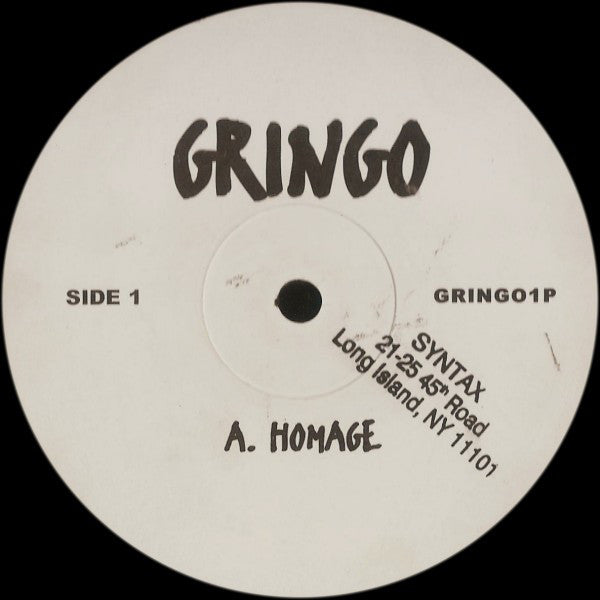Gringo (4) : Homage / Incarnate (12")