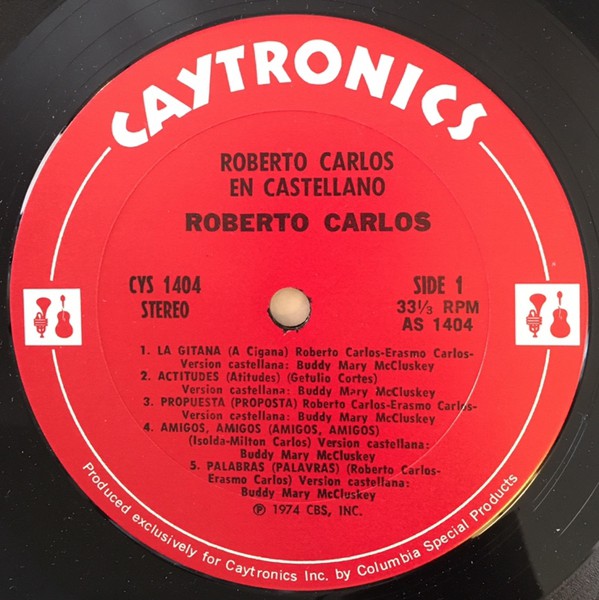 Roberto Carlos : Roberto Carlos En Castellano (LP, Album)