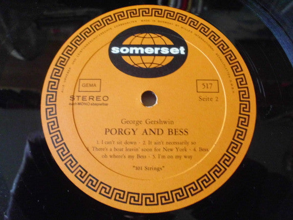 101 Strings : Porgy And Bess (LP, Album)