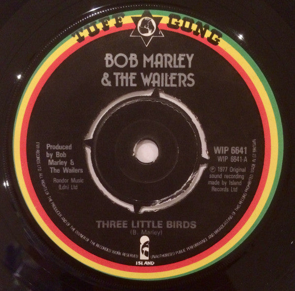 Bob Marley & The Wailers : Three Little Birds (7", Single, RE)