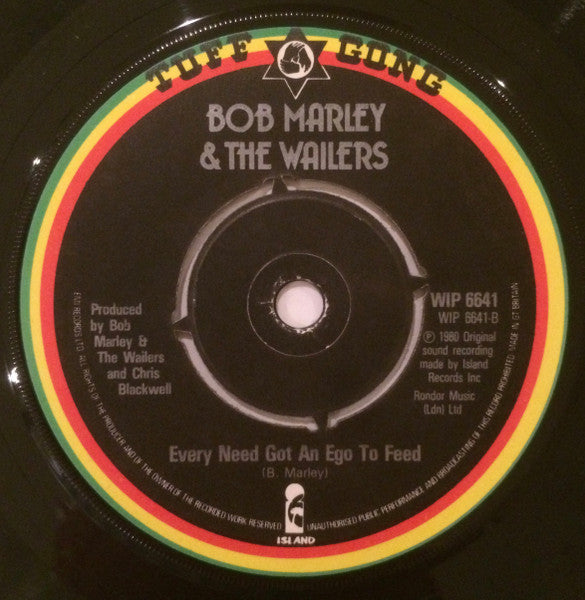 Bob Marley & The Wailers : Three Little Birds (7", Single, RE)