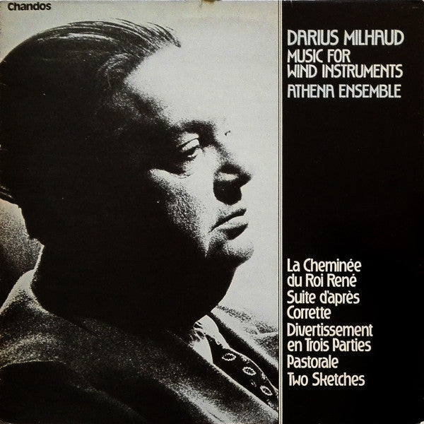 Darius Milhaud - Athena Ensemble : Music For Wind Instruments (LP)