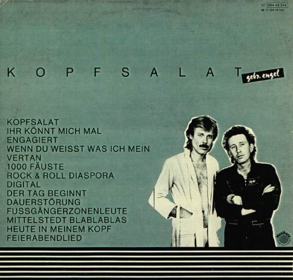 Gebrüder Engel : Kopfsalat (LP, Album)
