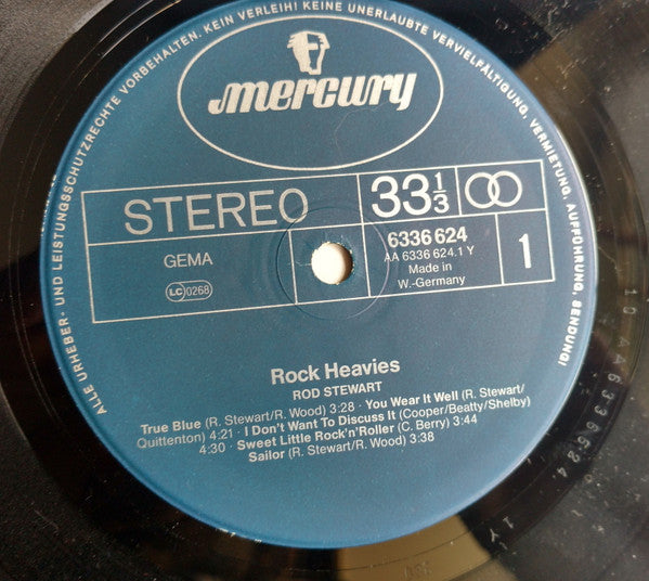 Rod Stewart : Rock Heavies (LP, Comp)