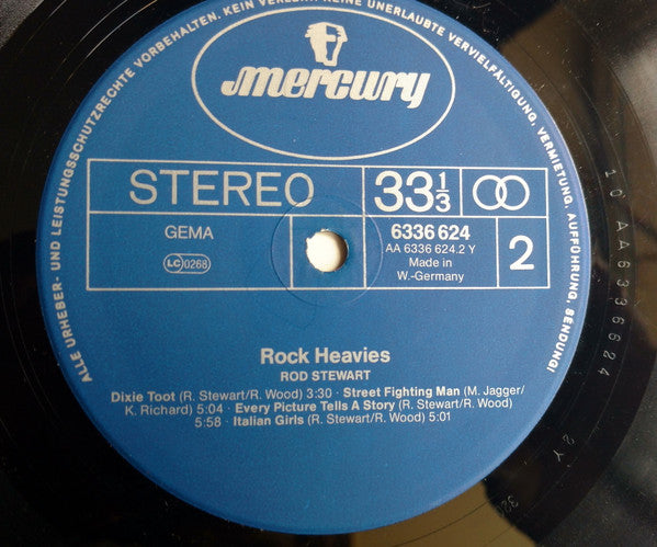 Rod Stewart : Rock Heavies (LP, Comp)