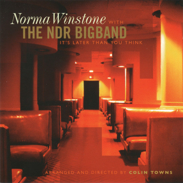 Norma Winstone With The NDR Big Band : It's Later Than You Think (CD, Album)