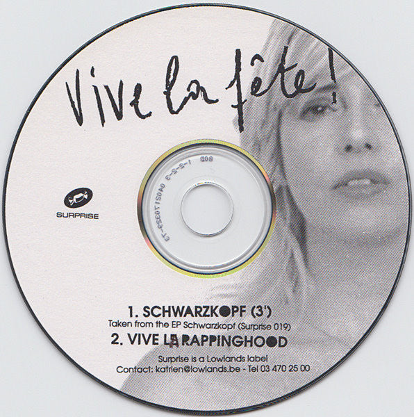 Vive La Fête! : Schwarzkopf (CDr)