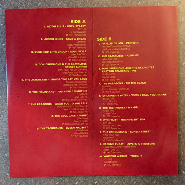 Various : Rock Steady - Ska & Rock Steady From Treasure Isle Vol. 2 (LP, Comp, Cle)