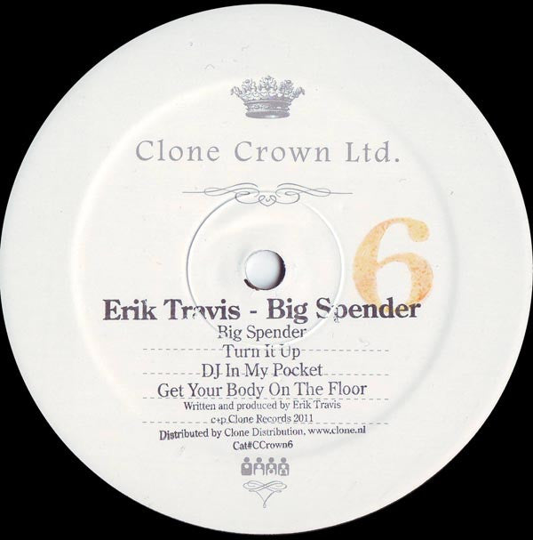 Erik Travis : Big Spender (12")