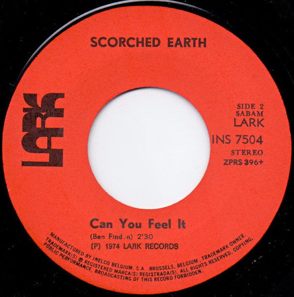 Scorched Earth (3) : On The Run (7")
