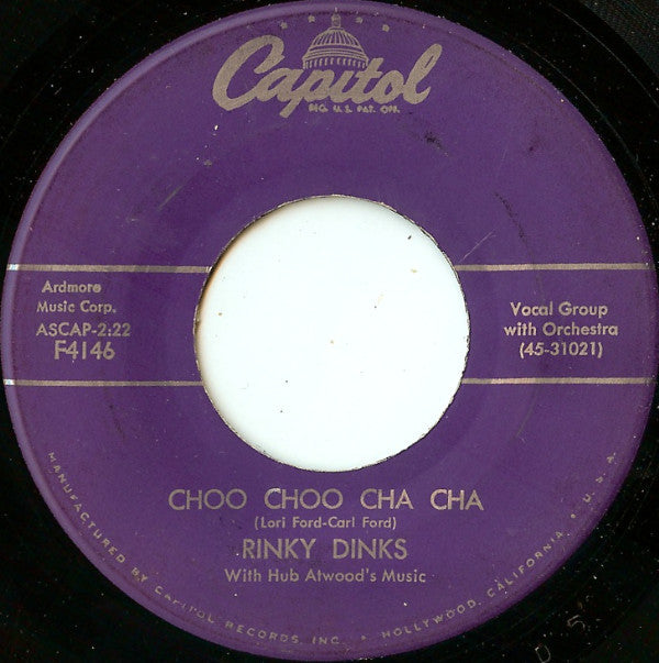 Rinky Dinks : Catch A Little Moonbeam (7", Scr)