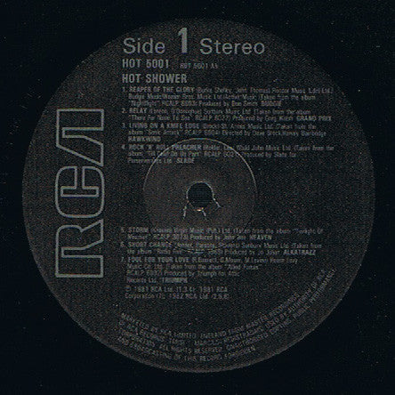 Various : Hot Shower (LP, Comp)