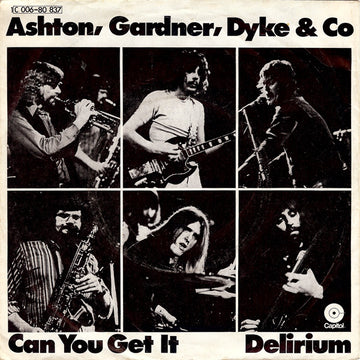 Ashton, Gardner & Dyke : Can You Get It / Delirium (7", Single)